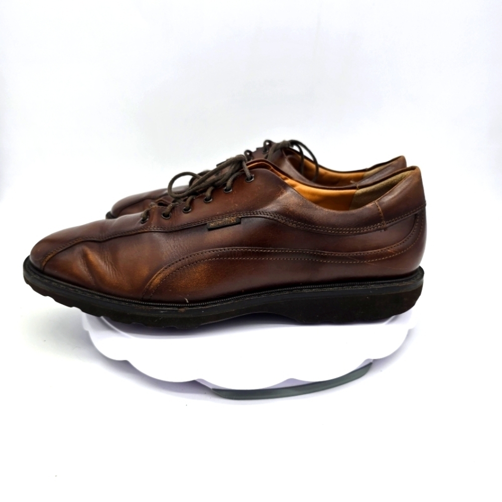 Mephisto Shoe Men's 10.5 Abel Goodyear Welt Sole Premium Brown Oxford Derby